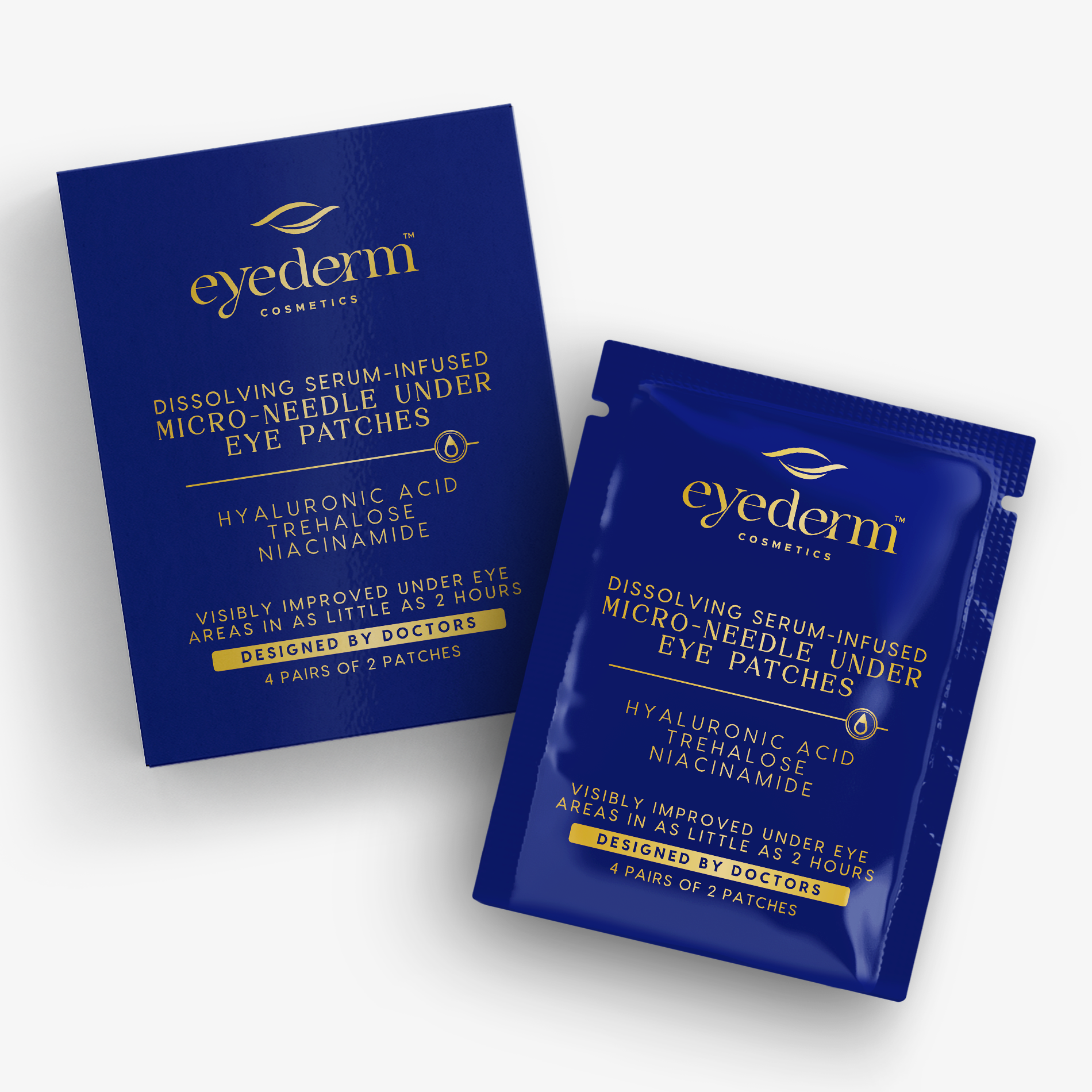 Dissolving Serum - Infused Micro Needle Under Eye