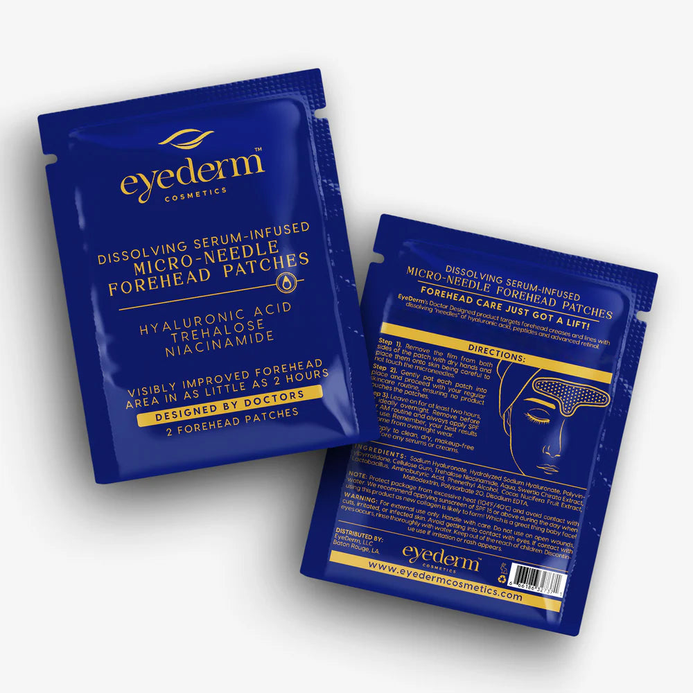 Microneedle Forehead Patches
